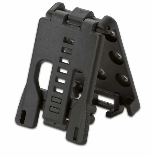 Blade-Tech Tek-Lok Messer-Tragesystem – Schwarz, 8 cm - Gürtelmesser-Tragesystem mit innovativem, patentiertem Adaptersystem für schnellen Zugriff und individuelle Anpassung an Gürtelbreiten. Hergestellt aus robustem glasfaserverstärktem Kunststoff.