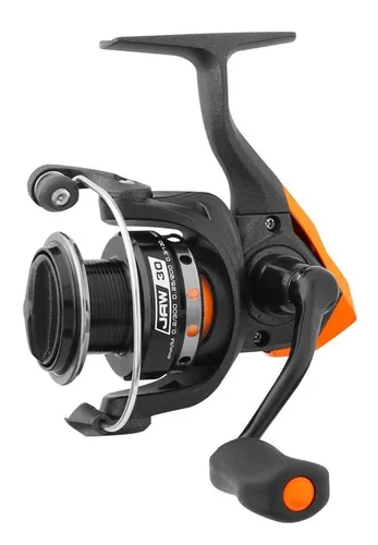 Okuma Jaw-20 FD Spinnrolle - 3+1bb Frontbremsrolle - Angelrollen für Süßwasserangeln, mit robuster Aluminiumspule und 3+1 Kugellagern für reibungsloses Angeln. Ideal für alle Angler, sowohl für Rechts- als auch Linkshänder.