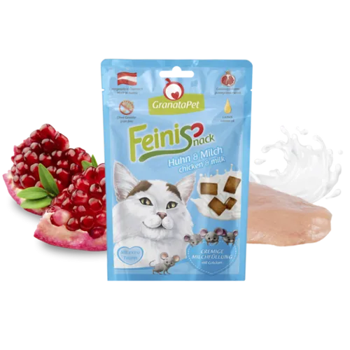 GranataPet FeiniSnack Huhn & Milch - 50g