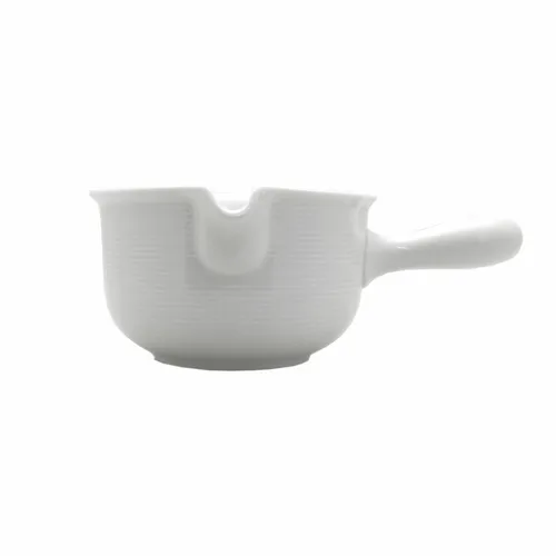 Thomas Trend Sauciere Soßengefäß 500 ml - Elegante Porzellan-Sauciere in Weiß, ideal für stilvolle Tischdekoration und das Servieren von Saucen. Perfekt für die Küche und besondere Anlässe.
