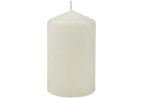 HS Candle Stumpenkerze Blockkerze (3-tlg), Wachskerzen Ø6cm x 13,5cm - Kerze in vielen Farben