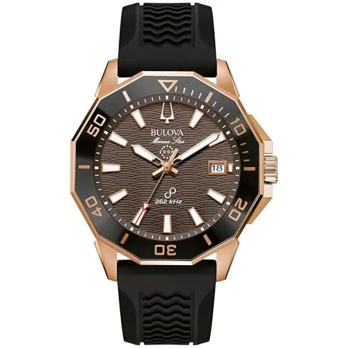 Bulova Herren Analog Quarz Armbanduhr Marine Star