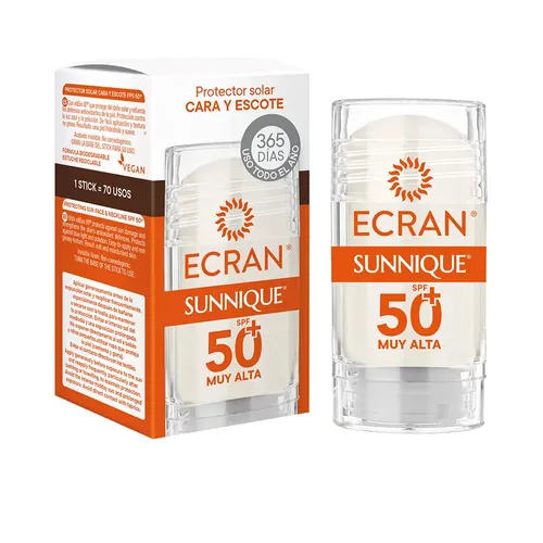 Ecran SUNNIQUE face and neckline SPF50+ stick 30 ml (Sonnenstick, SPF 50+, 30 ml) (183546)