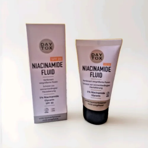 DAYTOX Niacinamide SPF 30 50 ml – Tagesfluid mit LSF 30, verfeinert Poren