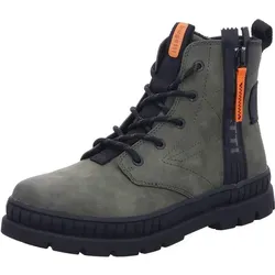 Bugatti Winterstiefel Pallario dunkelgrün Herren - Wanderschuhe für Herren mit breiter Sohle und herausnehmbarer Memory-Einlegesohle für optimalen Komfort und Anpassung an die Fußform. Robuste Gummisohle sorgt für hervorragende Traktion.