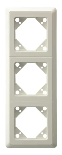 REV-Ritter Schalter-Serie PrimaLuxe Rahmen 3-fach weiß