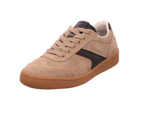 Marc O'Polo Herren Sneaker Low Beige 43 EU - Trendige Lowtop-Sneaker für Herren mit herausnehmbarer Decksohle und rutschhemmender Laufsohle. Ideal für sportliche Outfits und den täglichen Gebrauch. Bequem und stilvoll – ein Must-Have von Marc O'Polo.