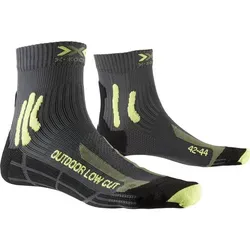 X-Socks Trek Outdoor Low Cut Men Socks anthracite/lime (G443) 35-38 - Laufsocken für Herren, ideal für Trekkingtouren. Maximale Blasenprävention und optimales Klimamanagement durch innovative Technologien.