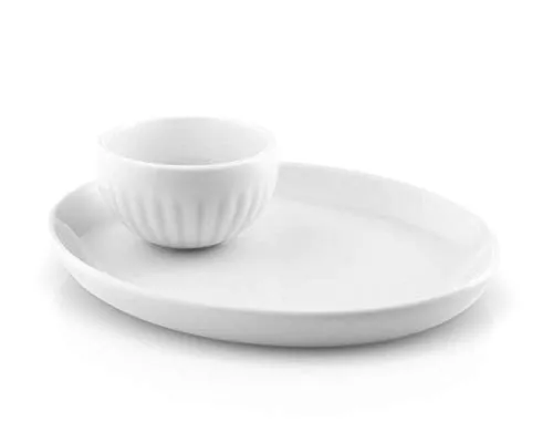 Eva Trio Legio Nova Eierbecher - Geschirr: Der praktische Eierbecher der Legio Nova Serie bietet Platz für Ei, Salz und Eierschalen - alles in einem stilvollen Design.