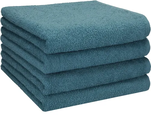 Betz Handtücher Berlin 4er Pack - 100% Baumwolle - Handtuch-Set aus 4 hochwertigen Handtüchern in der Größe 50x100 cm, 100% Baumwolle, waschbar bei 60°C und trocknergeeignet. Ideal für ein gemütliches Wohlfühl-Ambiente.