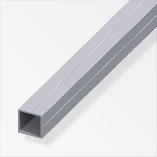 Produktbild alfer Quadratrohr Aluminium roh blank – 25x25 mm