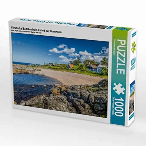 CALVENDO Puzzle Verstecke Badebucht in Listed auf Bornholm