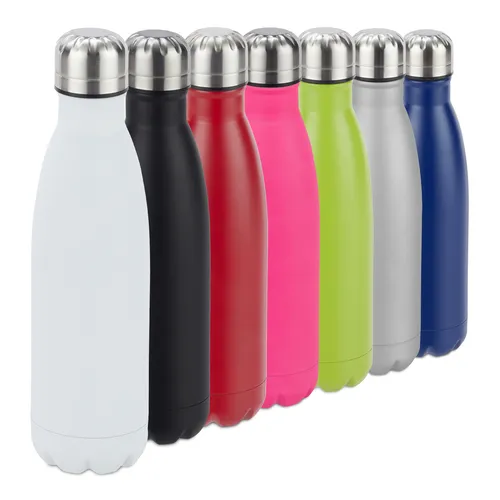 Trinkflasche edelstahl Vakuum Isolierflasche Auslaufsichere Sportflasche