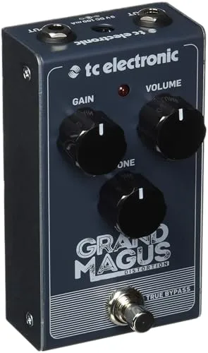 TC Electronic GRAND MAGUS DISTORTION Organische röhrenartige Verzerrung mit engem unteren Ende und natürlichem Durchhang