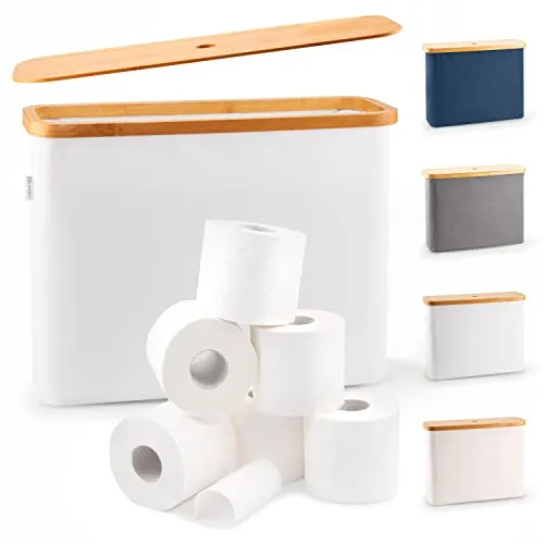 Toilettenpapierhalter Grau von Lonbet
