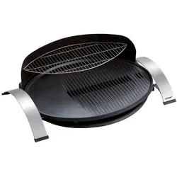 CLOER 6589 Elektro TISCHGRILL BARBECUE OVAL 2300W SCHWARZ