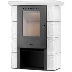 Kachelofen ELDUR Elfenbein 6kW – stilvoll und effizient