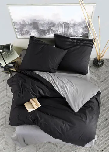 yadetextil Bettwäsche Set 200x220 cm Prestige V3 - Bettwäsche-Set aus 100% Baumwolle, atmungsaktiv und allergikerfreundlich. Inklusive 1 Bettbezug und 2 Kissenbezügen, maschinenwaschbar und trocknergeeignet für höchsten Komfort.