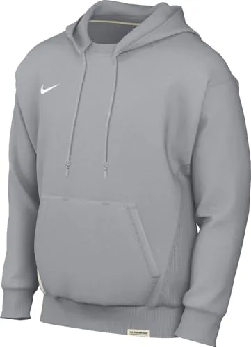 Nike FD7734-012 M NK DF SI PO Hoodie Sweatshirt Herren Wolf Grey/White Größe L