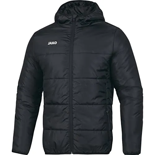 Jako Kids Steppjacke Basic, Schwarz, EX7250-08, 140 - Funktionsjacke aus ultraleichtem Polyester-Tafetta mit wärmeisolierender Wattierung, ideal für aktive Kinder und vielseitige Outdoor-Aktivitäten.