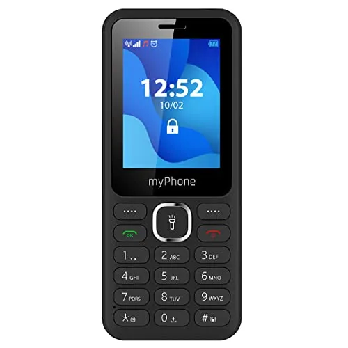 MP myPhone 6320 Tastenhandy - Seniorenhandy mit Dual SIM und Taschenlampe - Seniorenhandy mit 2,4” Display für einfache Bedienung, langer Akku für bis zu 4 Stunden Sprechzeit und praktische Dual SIM-Funktion für mehr Flexibilität.