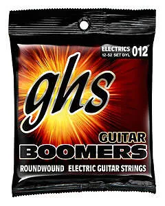 GHS Guitar Boomers Wound 3rd - DYL - Electric Guitar String Set, Light, .012-.05