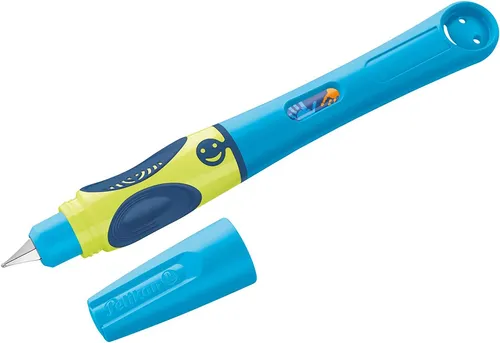 Pelikan griffix Füllhalter Neon Fresh Blue für Rechtshänder in blau von Pelikan
