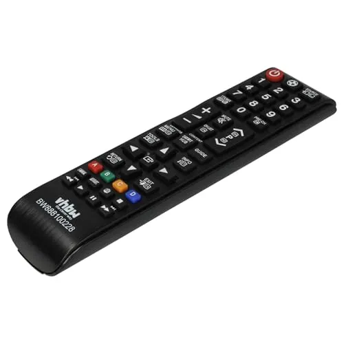 vhbw Fernbedienung kompatibel mit Samsung UE32EH5000, UE32EH5200, UE32EH5005, UE37EH5200, UE37EH5000 Fernseher, TV - Ersatzfernbedienung