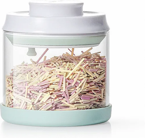 Frischhaltedosen Luftdict Vorratsdose mit Glass 0,6L mit Deckel-POP-UP