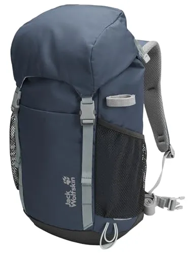 Kinderrucksack JACK WOLFSKIN KIDS EXPLORER 20 - Daypack für Kinder, ideal für Abenteuer mit S-förmigen Schultergurten, Hüft- und Brustgurt sowie Platz für ein Trinksystem.
