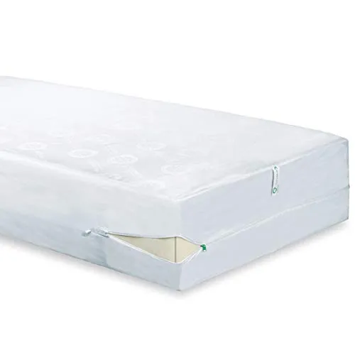 Softsan ProMax wasserdichter Matratzenbezug 140x200 cm - Bettauflagen für hygienischen Schutz: Atmungsaktives Encasing schützt vor Milben, Bettwanzen und Flüssigkeiten, ideal für Allergiker und Pflegebereich.