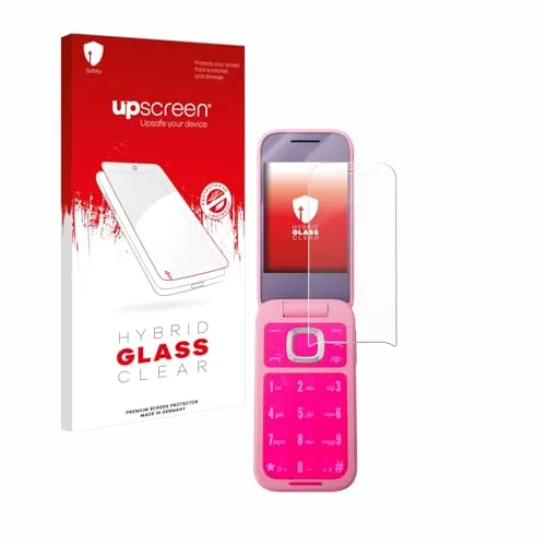 upscreen Schutzglas für HMD Barbie Phone Schutzfolie Panzer Folie Glas [Extrem Kratzfest 9H, Anti-Fingerprint, Ultra-Transparent]