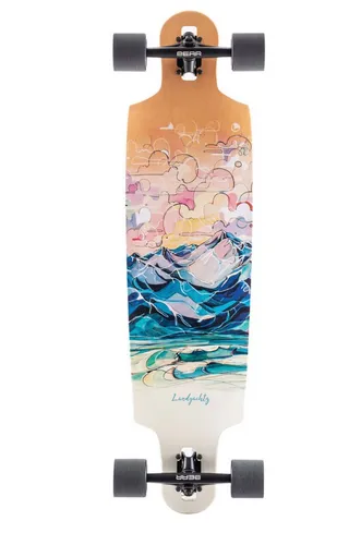 Landyachtz Longboard DROP CAT 38” DROP THROUGH LONGBOARD COMPLETE