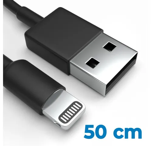 Justcom Apple iPhone 11 USB-Kabel, Lightning, USB-A (50 cm), Schnellladekabel, Datenkabel, Handy, Tablet