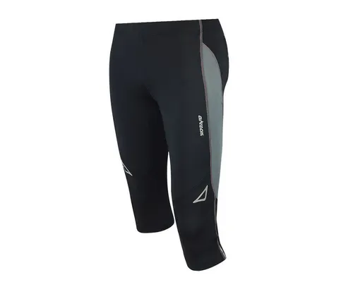 Airtracks 3/4 Lauftights Pro Air - Sporthose mit Kompressionswirkung - Hochwertige 3/4 Lauftights für optimalen Tragekomfort und hervorragendes Feuchtigkeitsmanagement. Atmungsaktiv, schnell trocknend und leicht, ideal für das Laufen. Mit praktischer Reißverschlusstasche für Schlüssel.