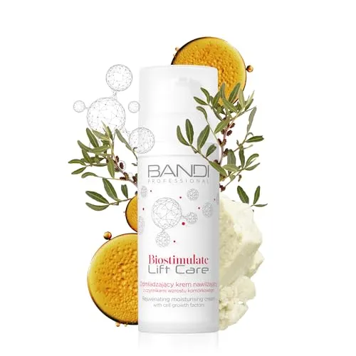 Bandi Hautstraffende Creme für das Gesicht Feuchtigkeitsspendende Tagescreme Anti-Aging Verbessert Hautfestigkeit Reduziert Falten für Reife Haut Tägliche Hydration