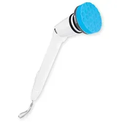 CLEANmaxx Akku-Reinigungsbürsten Set 5V - Reinigungsbürsten Set mit 7 Aufsätzen und ausziehbarer Verlängerungsstange für müheloses Putzen in Ecken. Akkulaufzeit bis zu 100 Minuten – ideal für alle Oberflächen!