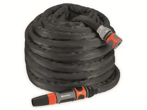 GARDENA G18431-15 Standard Gartenschlauch - Leichter Gartenschlauch mit einfacher Manövrierfähigkeit, ideal für ergonomische Handhabung und einfache Aufbewahrung, auch bei kalten Temperaturen nicht geknotet oder verdreht.