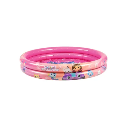 Gabby's Dollhouse Kinderpool Planschbecken 122cm 2-Ring Pool Garten Kinder