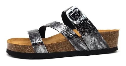 Dr. Brinkmann Damen Hausschuh in Grau, Größe 36 - Bequeme Hausschuhe in anthrazit, ideal für Zuhause. Mit flachem Absatz und weichem Futter für höchsten Tragekomfort.