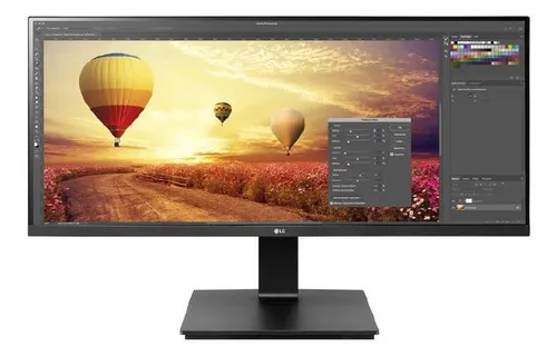 LG UltraWide 34BR65F Monitor - 34 Zoll, 21:9, 5ms Reaktionszeit, HDMI & DisplayPort, HDR10 für beeindruckende Bildqualität und erweiterten Arbeitsbereich