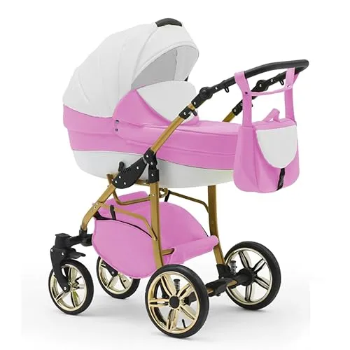 Kinderwagen 2 in 1 Neo Gold inkl. Sportsitz - 13 Teile - in 22 Farben
