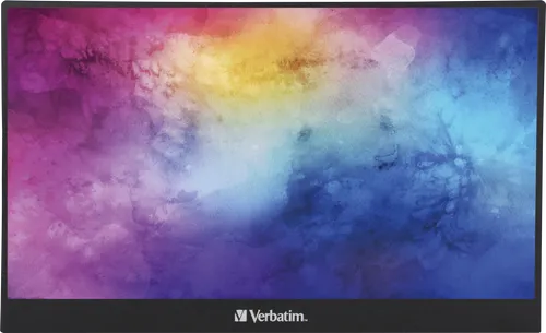 VERBATIM 49590 - 35,6cm Monitor, 16:9, Full HD, USB-C