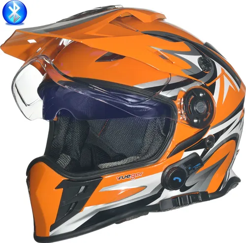 Motorradhelme Orange von rueger-helmets