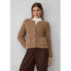 s.Oliver Strickjacke im Relaxed Fit in braun von s.Oliver