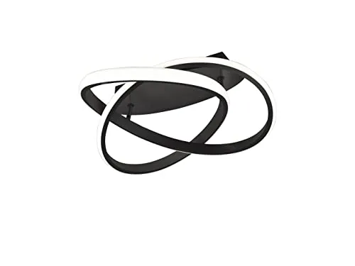 Reality LED-Deckenleuchte 1flg - Moderne LED-Deckenlampe in elegantem Schwarz, energieeffizient mit integriertem Leuchtmittel – ideal für stilvolle Raumbeleuchtung.