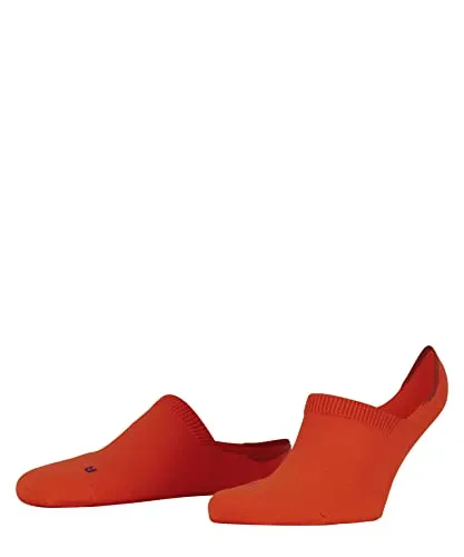 FALKE Unisex Füßlinge Cool Kick Invisible U IN weich atmungsaktiv schnelltrocknend unsichtbar einfarbig 1 Paar, Orange (Flash Orange 8034), 46-48