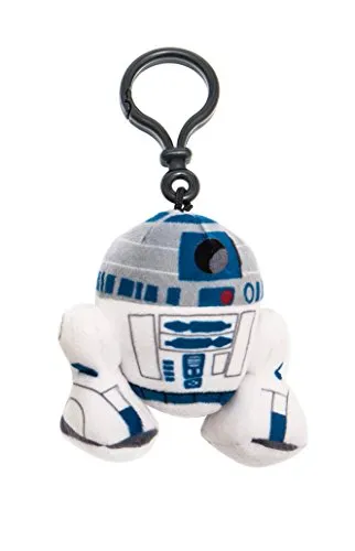 Joy Toy 1500163 - Schlüsselanhänger in Plüsch, Star Wars R2-D2 8 cm