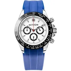 MIYEN MUNICH Voyager Herren Uhr - Chronograph mit Saphirglas - Armbanduhren für Herren mit präzisem Miyota Quarzwerk, kratzfestem Saphirglas und wasserdicht bis 100m – ideal für Sport und Alltag.