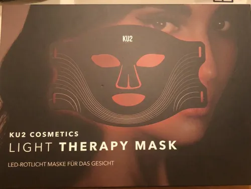 LED Gesichtsmaske mit 7 Lichtmodi – 180 LEDs für Anti Aging – Rotlichtmaske